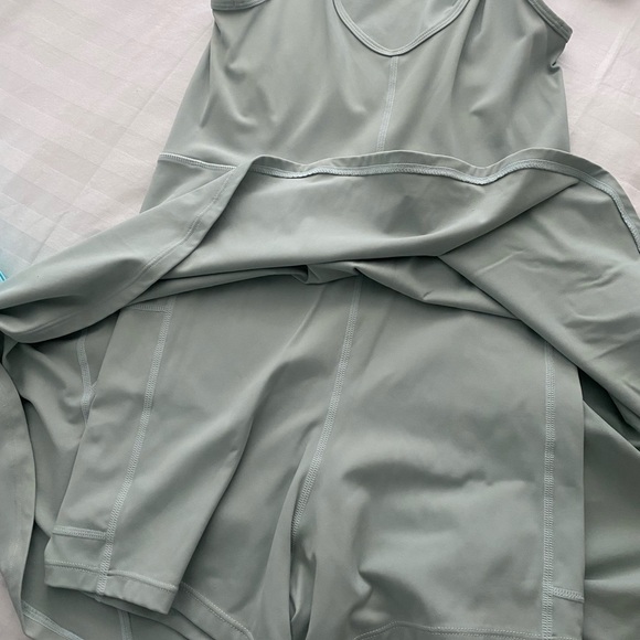 Exercise Dress in Light Green / Celadon - Picture 7 of 7